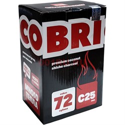 Уголь для кальяна Cocobrico 72 шт 25 мм Big кокосовый 1 кг Кокобрико - фото 224777