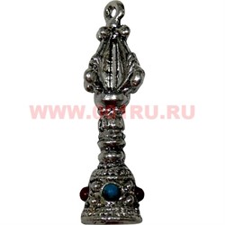 Подвеска индийская с камнями 4 см - фото 46737