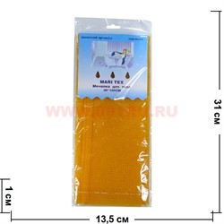 Мочалка для тела Mari Tex (мэри тэкс), цена за уп из 12 шт (6 цветов) - фото 48259