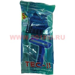 Станок для бритья 5 шт/уп Tec II, цена за упаковку из 5 штук - фото 51597
