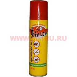 Дихлофос Killer 150 мл (для летающих и ползающих тварей) - фото 52537