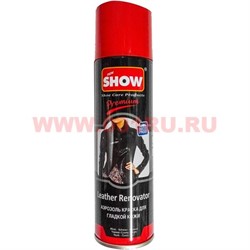 Аэрозоль краска Show для гладкой кожи (черная) 220 мл - фото 52578