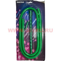 Шланг для кальяна Euro Shisha зеленый силиконовый - фото 52774