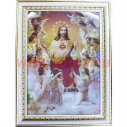 Объемные голографические картины 3D "Иконы" 12 видов 36 шт/кор - фото 54096