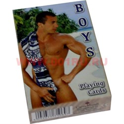 Карты игральные "Boys" 54 листа - фото 55375