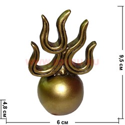 Нэцке, Огненный Шар Кситигарбхи (полистоун) 9,5 см - фото 55668
