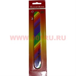 Пилочка для ногтей Royal Rose "Радуга" (2-30A) цена за уп из 24 шт - фото 56178