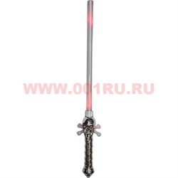 Меч светящийся "череп" 52 см со звуком - фото 56603