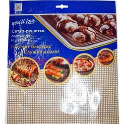 Сетка-решетка для гриля и духовки 30х30 см - фото 57269