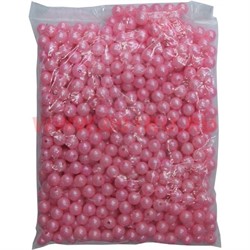 Бусы для рукоделия 16 мм "розовые" 500 гр - фото 59296