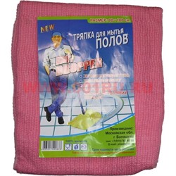 Тряпка для мытья полов (вискоза) 80х100 см, цвета в ассортименте - фото 60569