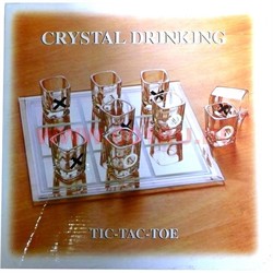 Игра «Пьяные крестики-нолики» квадратные стопки средние - фото 61245