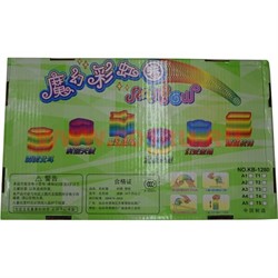 Игрушка «радуга сердечки» 7 см 12 шт/упаковка - фото 61375