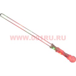 Меч светящийся круглый прозрачный 71 см - фото 61905