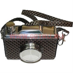 Фляга 11oz "фотоаппарат" в подарочной коробочке - фото 62290