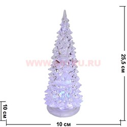 Новогодняя игрушка "Ёлка" (650) 25 см на 3 ААА батарейки, 96 шт/кор - фото 66468