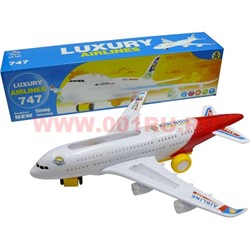 Игрушка "Самолет Боинг 747" 3 размер (музыкальная) - фото 66963
