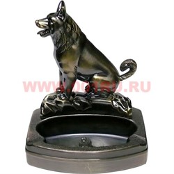 Пепельница с зажигалкой "Волк" - фото 67105