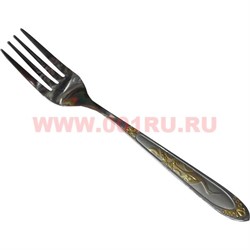 Вилка столовая с узором - фото 67914