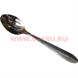Ложка чайная без узора - фото 68001