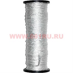 Шнур капроновый белый цена за 100 шт - фото 72906