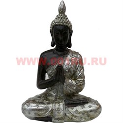 Будда в одеждах (0890) из полистоуна 30 см - фото 74043