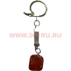 Брелок из сердолика малый 10 шт/связка - фото 74408