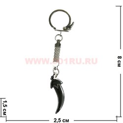 Брелок из гематита разные формы в ассортименте 10 шт/связка - фото 74497