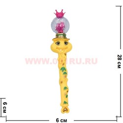 Игрушка светяшка "змея" с музыкой - фото 75680