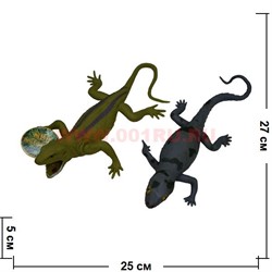 Игрушка силиконовая «ящерица» 28 см (12 шт/уп) - фото 76095
