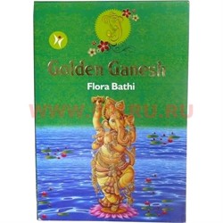 Благовония Flora Bathi "Golden Ganesh" 10 гр, цена за 12 упаковок - фото 78266