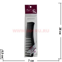 Расческа "Royal Rose" цвет черный - фото 82358