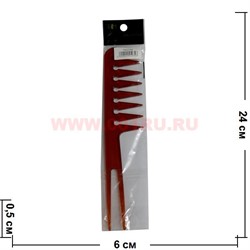 Расческа "TH" professional арт.2049 цвет коричневый - фото 82431