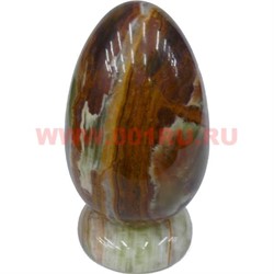 Яйцо большое из оникса 10 см 2,5x4 дюйма - фото 82630