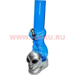 Бонг акриловый с фигуркой 33 см формы и цвета в ассортименте - фото 82878