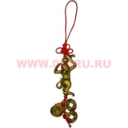 Символ 2016 года Обезьяна 20 шт подвеска с монетами полистоун - фото 83846