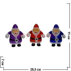 Игрушка светящаяся Дед Мороз (746) цена за 12 шт - фото 84072