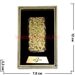 Зажигалка USB спиральная Jiekai с узорами - фото 84994