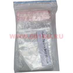Фасовочные пакеты Гриппер Zip Lock 8х12 см 1000 шт - фото 88998