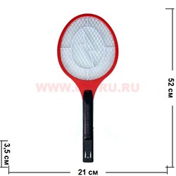 Электрическая мухобойка цвета миксом 60 шт/кор - фото 90281