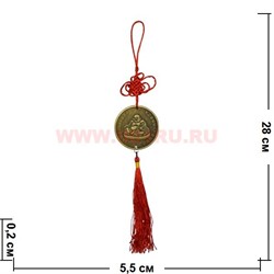 Подвеска с монетой Хотей 5,5 см - фото 90852