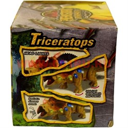 Игрушка «Трицератопс» ходит, рычит, светится - фото 91733