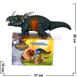 Игрушка «Трицератопс» ходит, рычит, светится - фото 91734