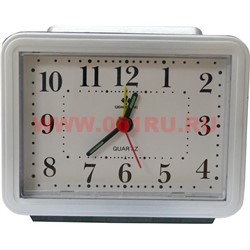 Часы будильник кварцевые прямоугольные - фото 92791
