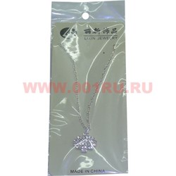 Подвеска со стразами "Крест", цена за 12 шт/уп - фото 93080