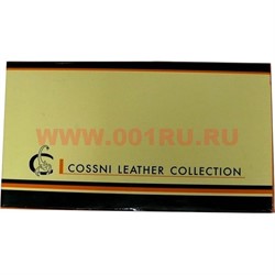 Кошелек Cossni, натур.кожа лакированный, цвет коричневый - фото 93613