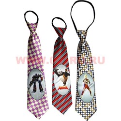 Прикольный галстук в ассортименте 12 шт/упаковка - фото 94404