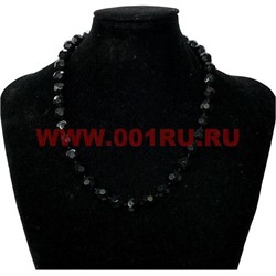 Бусы стекло граненое 10 мм - фото 97409