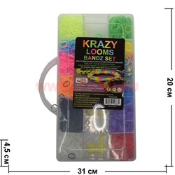 Набор резинок для браслетов 2000 шт Krazy Looms Bands Set - фото 97567