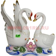 Лебеди из фарфора 22 см (KL-248) 16 шт/кор
